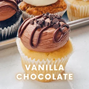 Vanilla and Chocolate Cupcake
