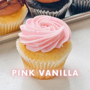 Pink Vanilla Cupcake