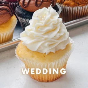 Wedding Cake Cupcake (Almond)