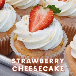 Strawberry Cheesecake Cupcake