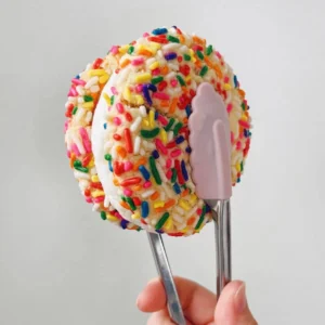 Rainbow Sugar Cookie Sandwich